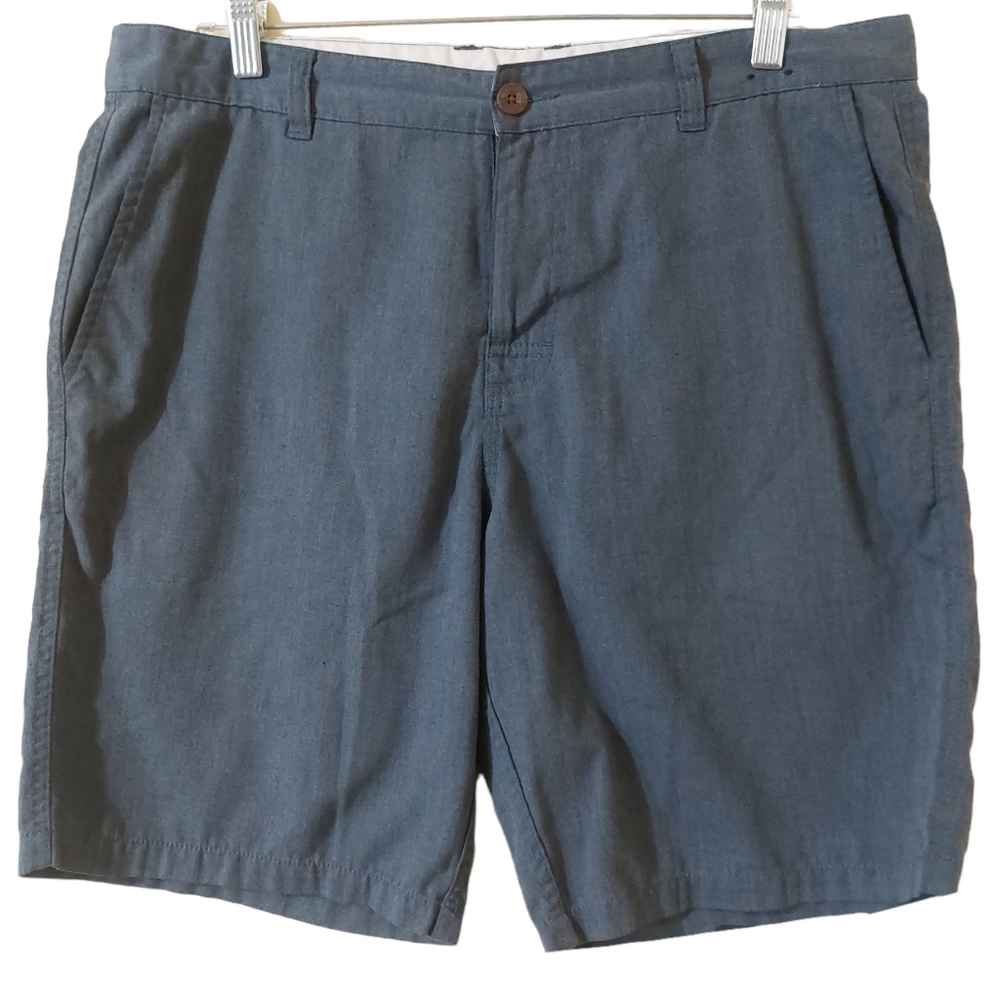 RVCA Men's Blue Classic Non-Stretch The Balance of Opposites Shorts Summer Beach